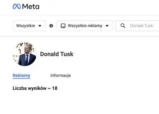 Donald Tusk opłacił promocję około 18 postów na Facebooku 