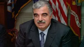 Rafik Hariri w 2001 roku