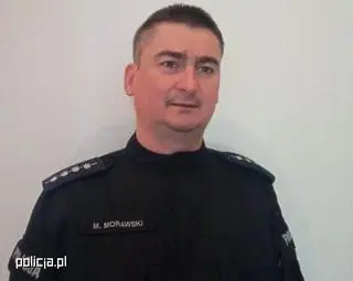 Aspirant sztabowy Mariusz Morawski