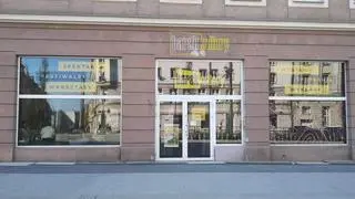Wizualizacja neonu "Barak Kultury"