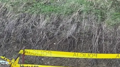 Niewybuch na działce w Harklowej