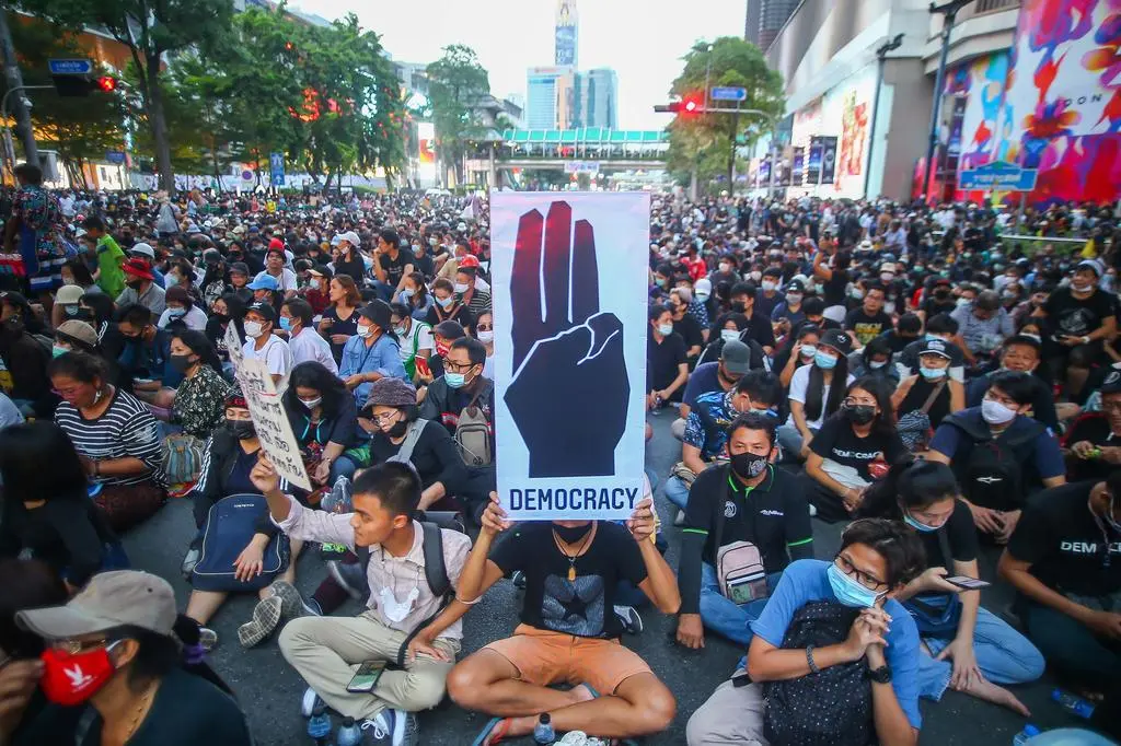 Protesty w Bangkoku