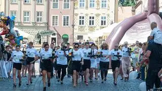 Start biegu pań