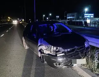 Kierowca zatrzymał się po pościgu na wysokim krawężniku