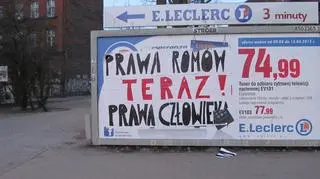 "Prawa Romów! Teraz!"