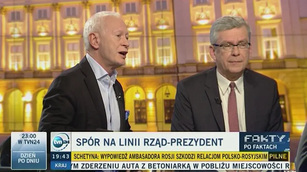 W Faktach po Faktach kłótnia o brak kontaktów prezydenta Dudy z rządem