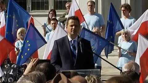 Trzaskowski: chodźcie, wygrajmy te wybory i twórzmy Polskę dumną, otwartą, tolerancyjną i uśmiechniętą