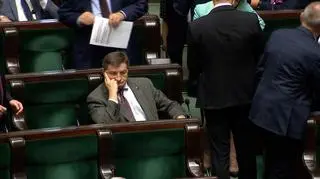 Marek Kuchciński w Sejmie (zdjęcie archiwalne)