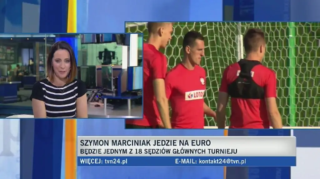 Szymon Marciniak był na Euro 2016 jedzie też na mundial