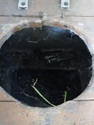 Broń znaleziona przez policję