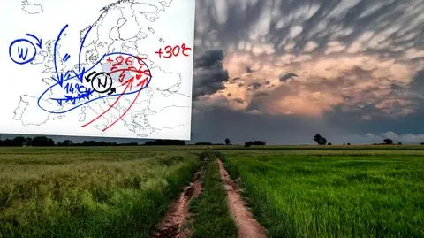 Niż zagarnia do nas gorące powietrze. "Tworzyć się będą burzowe chmury"