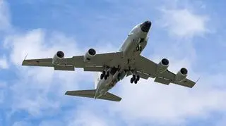 Samolot rozpoznawczy RAF-u RC-135 Rivet Joint