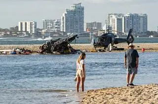 Zderzenie śmigłowców w Australii