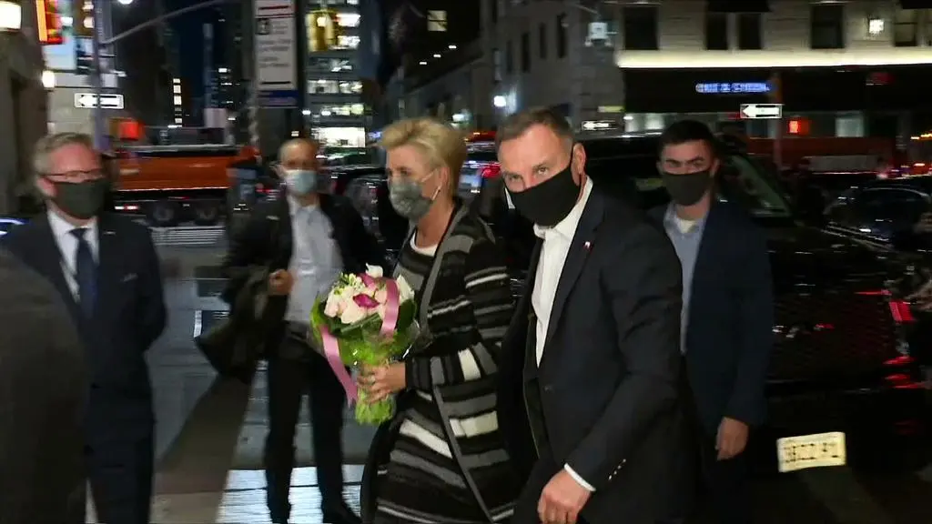 Para prezydencka w Nowym Jorku