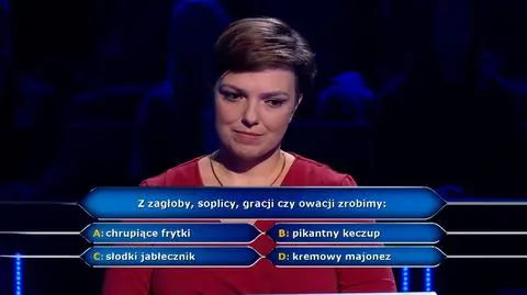 Co zrobimy z zagłoby, soplicy, gracji czy owacji? Pytanie z "Milionerów"