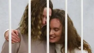 Dziennikarki, nazywane przez redakcyjnych kolegów Kacia i Dasza, na zdjęciu z lutego 2021 roku