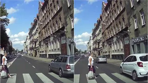 Weszła na przejście, jeden kierowca się zatrzymał, dwa inne auta pojechały