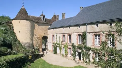 Francja. Zamek Gargilesse