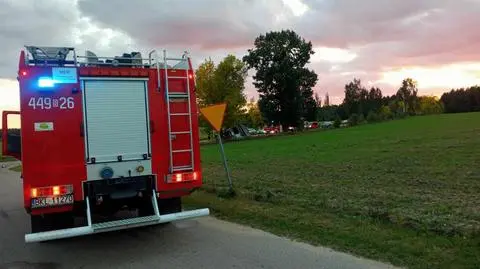 Ciągnik zderzył się z wojskowym ambulansem 