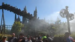 Wypadek tramwaju w parku Universal Studios Hollywood