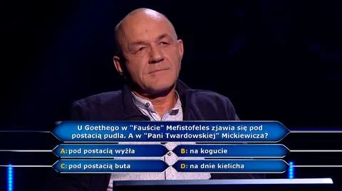 Pytanie za ćwierć miliona złotych o Mefistofelesa z "Pani Twardowskiej"