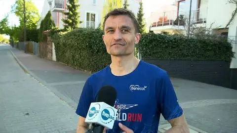 Polski bohater biegu Wings for Life: tutaj cały czas się coś działo