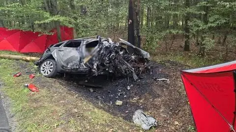 W wypadku zginął kierowca