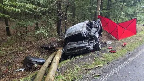 W wypadku zginął kierowca