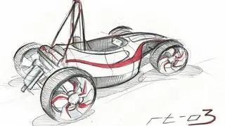 Bolid w pełnej krasie 