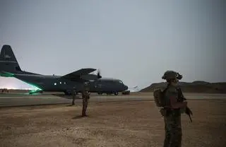 Amerykańscy żołnierze w Somalii