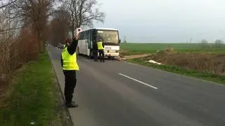 Kierowca autobusu był trzeźwy