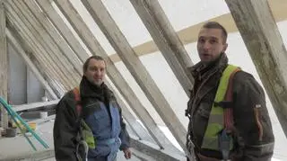 Odkrycia dokonali pracownicy remontujący dach szkoły