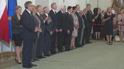 Prezydent przyznał odznaczenia 36 osobom