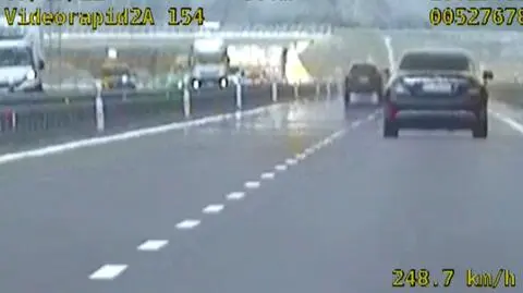 Kierowcę zatrzymano na drodze S3