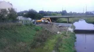 Widok z mostu biskupa Jordana