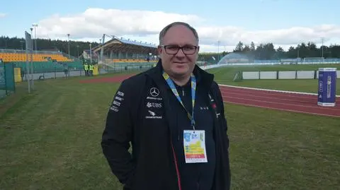 Wójt Stężycy Tomasz Brzoskowski