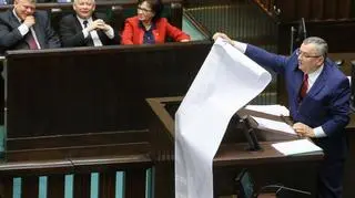 Całe wystąpienie ministra infrastruktury i budownictwa Andrzeja Adamczyka