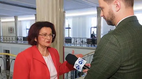 Posłanka Kurowska: Staram się żyć uczciwie. Nie boję się Pegasusa. Pewnie mnie śledził, nie wiem, jego wola 