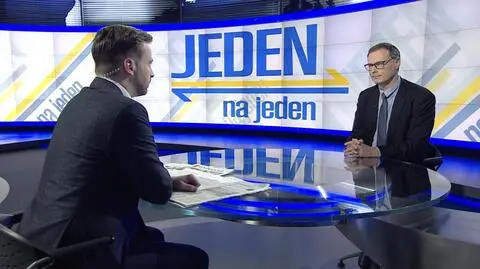 Profesor Paweł Wojciechowski był gościem poniedziałkowej rozmowy "Jeden na jeden" 