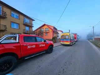 Mężczyzna zginął w pożarze domu