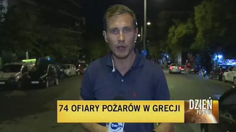 Tragiczne pożary w Grecji. Relacja korespondenta TVN24