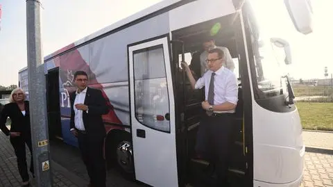 Morawiecki w drodze do Łowicza: potwierdzimy że jesteśmy blisko obywateli