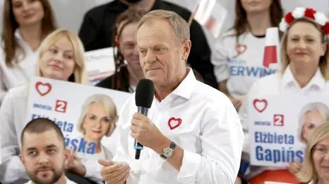 Donald Tusk w Płocku