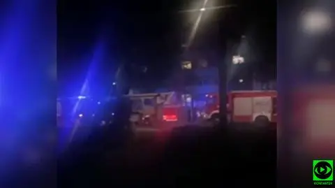 Pożar i ewakuacja szpitala w Żaganiu. Sześć osób rannych