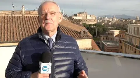 Wysłannik TVN24 do Rzymu, Jacek Pałasiński o koronawirusie we Włoszech 