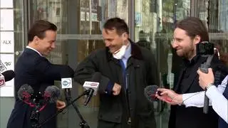 Krzysztof Bosak i Radosław Sikorski