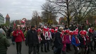 Wiele osób przyszło zobaczyć paradę