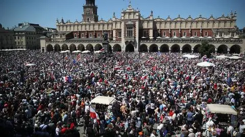 Marsz 4 czerwca przeszedł ulicami stolicy. Organizatorzy: manifestowało pół miliona osób