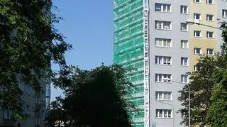 Pilotów 18a - tu powstaje mural