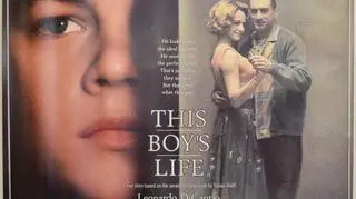 Plakat promujący film "Chłopięcy świat" z Robertem De Niro i Leonardem DiCaprio
